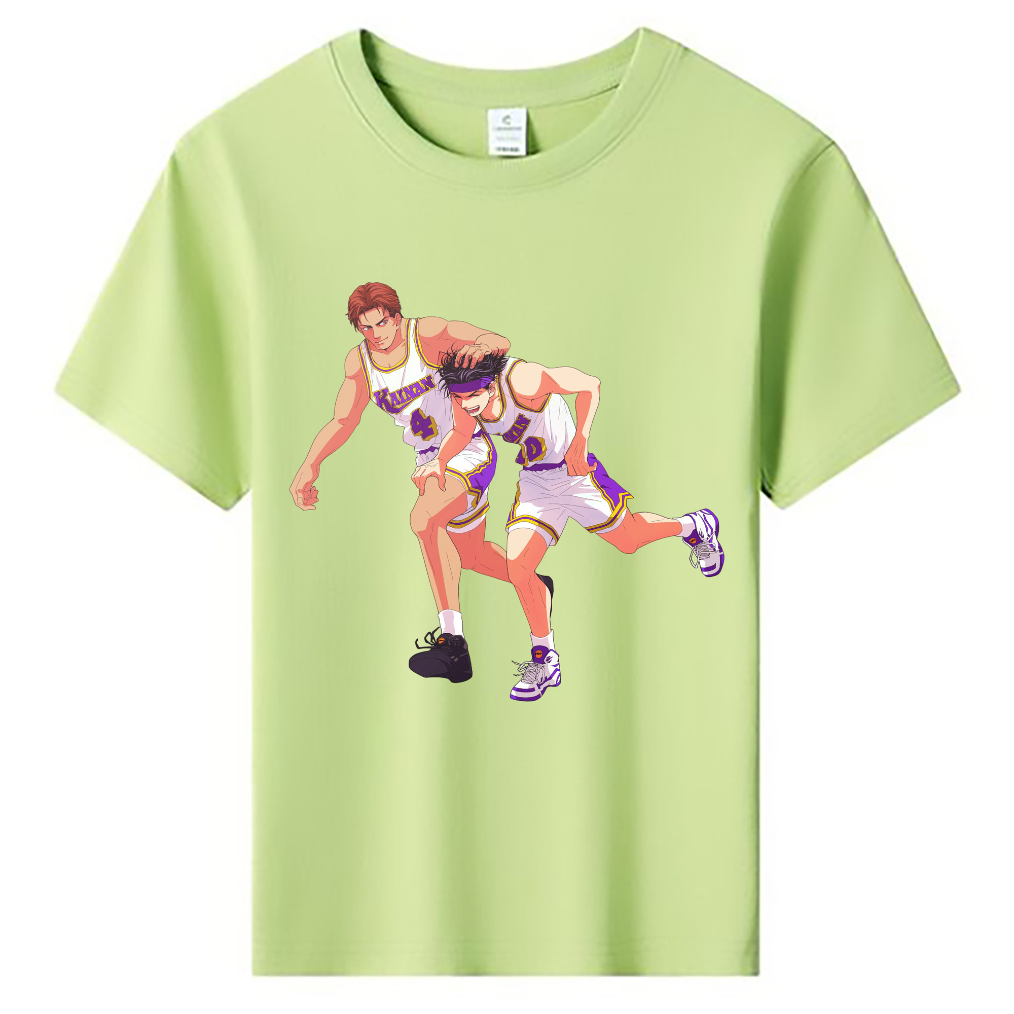 （画像用） SLAM DUNK／スラムダンク 綿100％キッズTシャツ（フロントプリント）